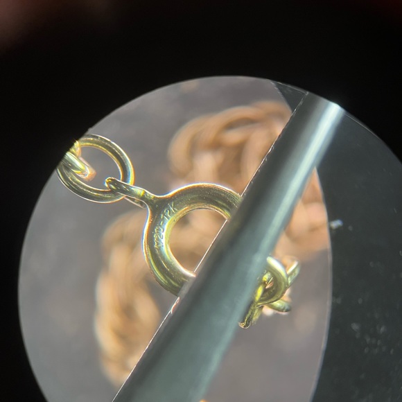 12k Gold Rope Chain - Picture 5 of 6